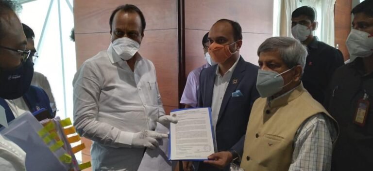 With DCM Ajit Pawar